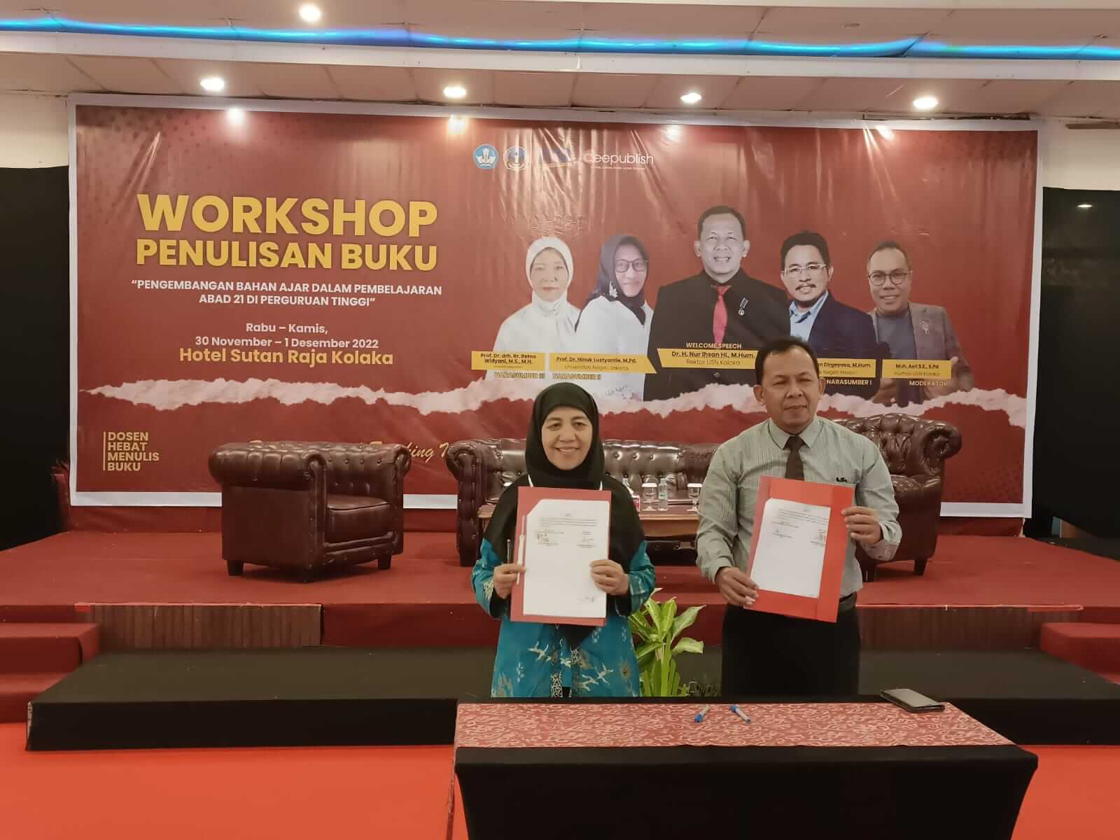 Workshop Penulisan Buku Pengembangan Bahan Ajar Dalam Pembelajaran