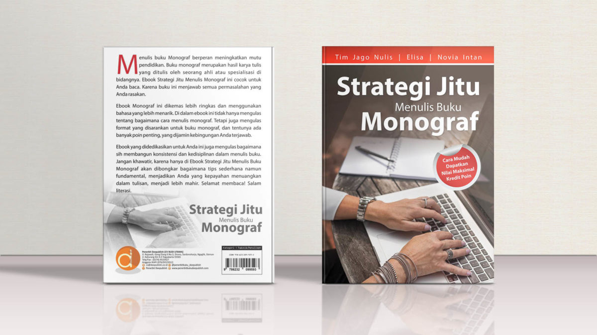 Ebook Strategi Jitu Menulis Buku Monograf - Penerbit Deepublish