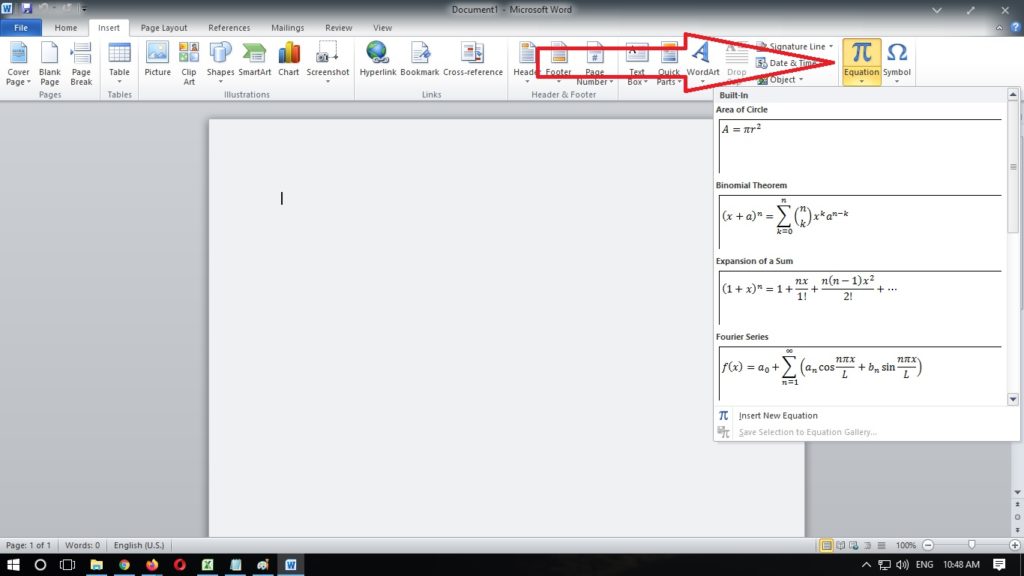 Cara Menulis Rumus Di Microcosft Word Penerbit Deepublish