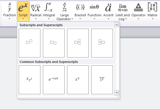 Cara Menulis Rumus Di Microcosft Word Penerbit Deepublish