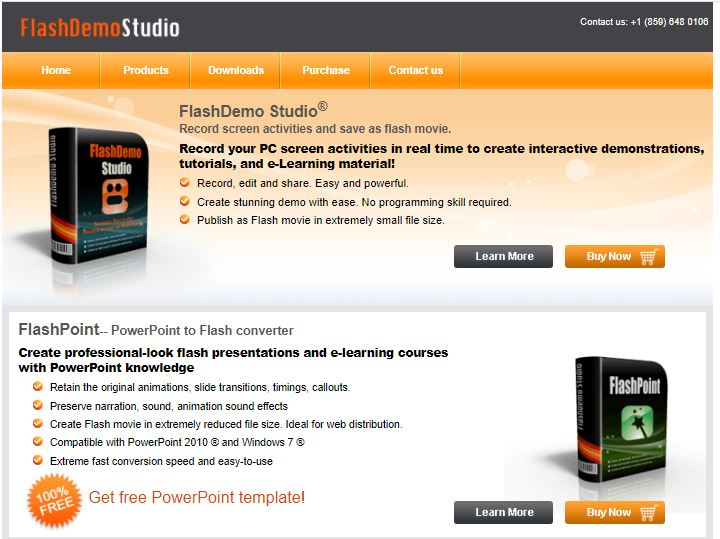 FlashDemo Studio salah satu sistus download PPT gratis