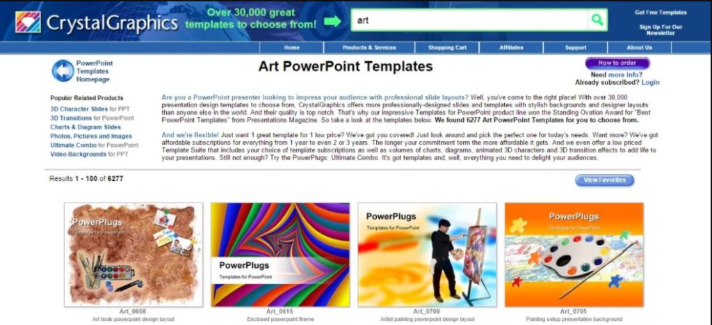 powerpoint crystalgraphic