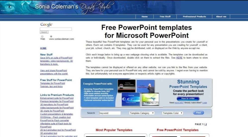 soniacoleman adalah salah satu situs download ppt gratis