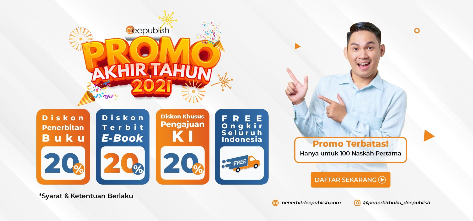 Promo Akhir Tahun 2021: Diskon Penerbitan 20% Dan Free Ongkir Seluruh ...