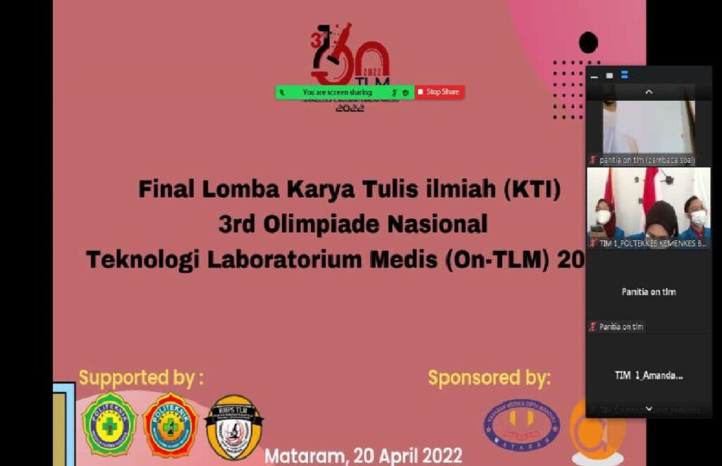 Olimpiade Nasional Teknologi Laboratorium Medik