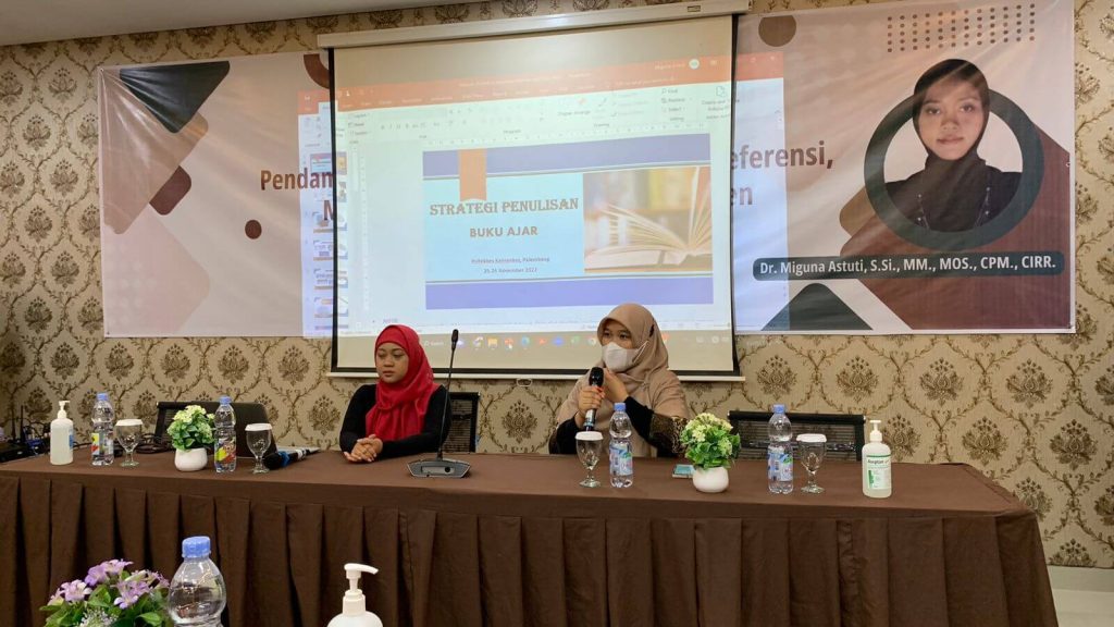 Workshop Pendampingan Penulisan Buku bagi Dosen di lingkungan Poltekkes Kemenkes Palembang (1)