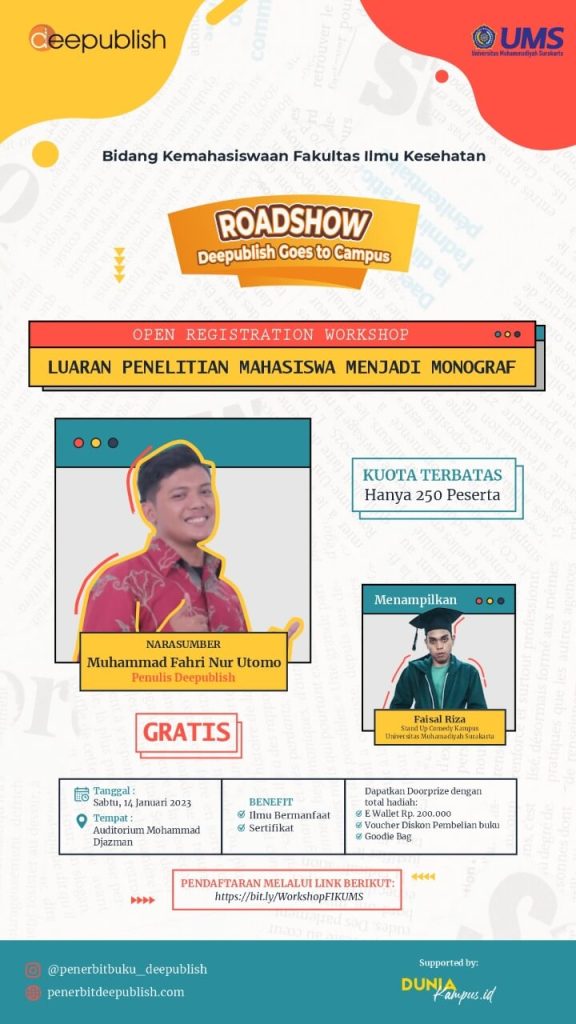 Deepublish Goes to Campus (Edisi UMS)