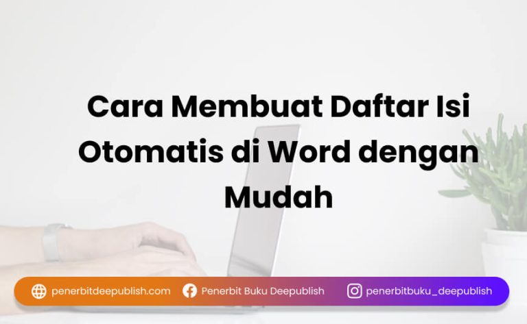 Cara Membuat Daftar Isi