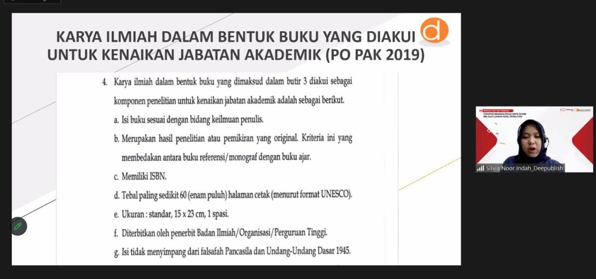 Strategi Meningkatkan Skor SINTA Melalui Publikasi Ilmiah