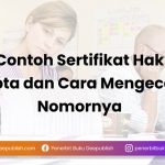 Contoh Sertifikat Hak Cipta