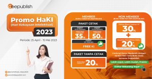 Promo HaKI 2023, diskon pengurusan hak cipta buku dari 20% hingga GRATIS