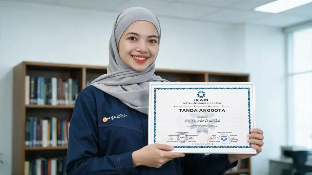 Bukti Penerbit Deepublish sudah terdaftar sebagai anggota IKAPI sejak tahun 2012