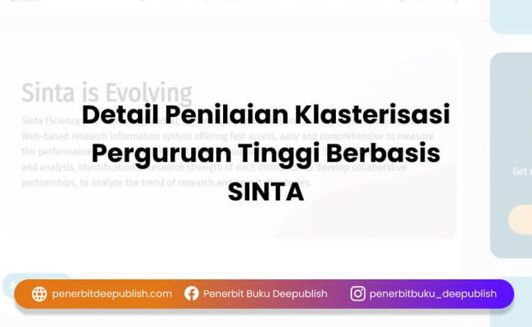 Detail Penilaian Klasterisasi Perguruan Tinggi Berbasis SINTA