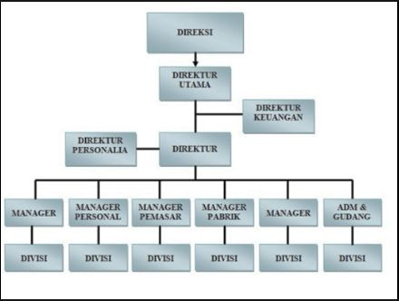 Contoh struktur organisasi