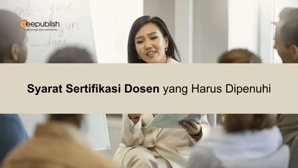 Syarat Sertifikasi Dosen yang Harus Dipenuhi terupdate