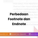 perbedaan footnote dan endnote