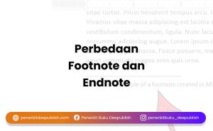 perbedaan footnote dan endnote