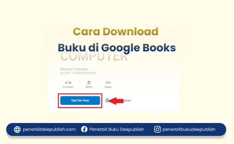 Cara Download Buku Di Google Books, Versi Gratis Dan Berbayar