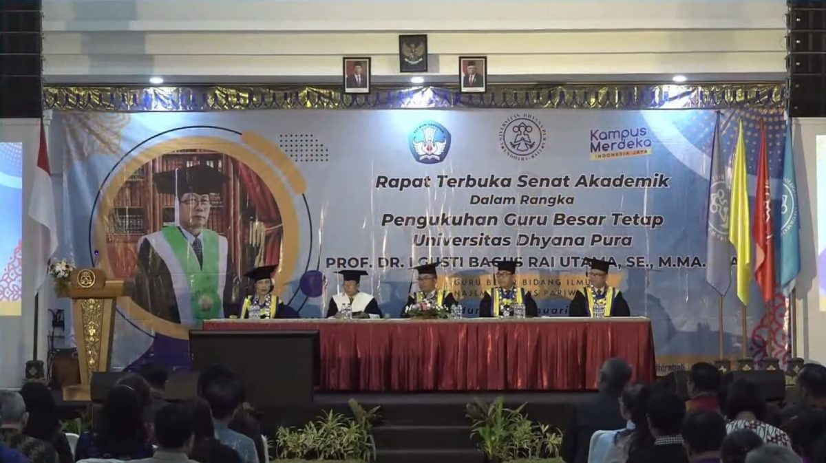 Pengukuhan Guru Besar Prof. Dr. I Gusti Bagus Rai Utama, SE., M.M.A., M ...