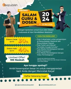 diskon cetak buku promo salam guru dan dosen penerbit deepublish