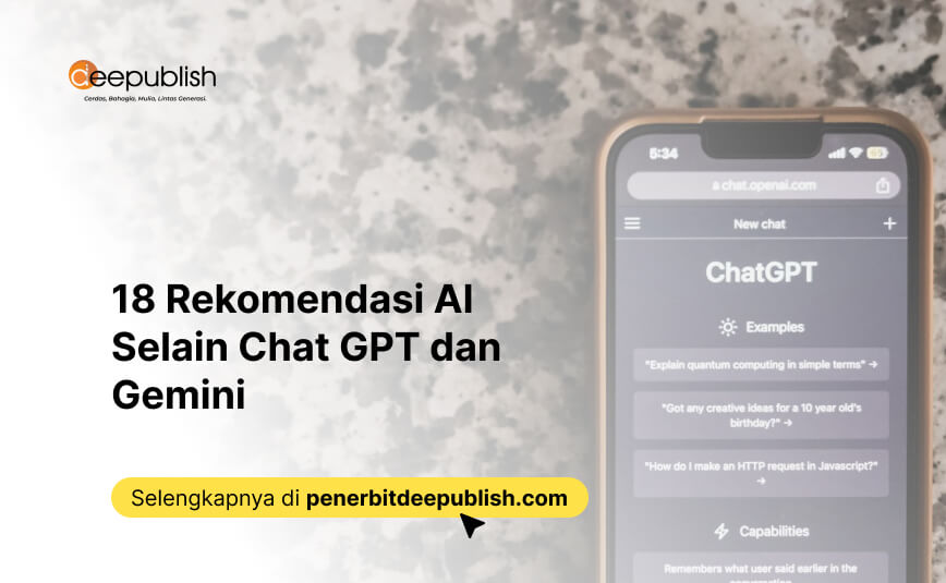 18 Rekomendasi AI Selain Chat GPT dan Gemini