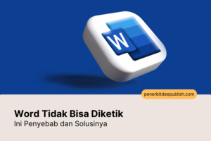 word tidak bisa diketik