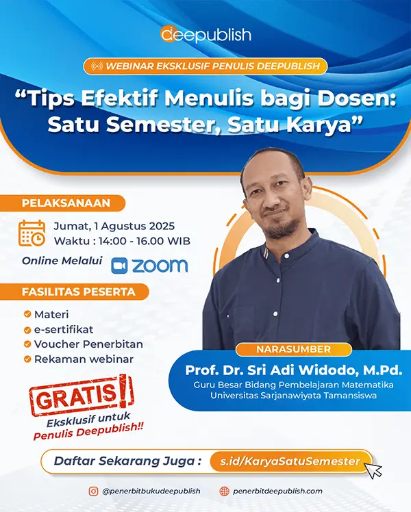 Webinar Tips Efektif Menulis bagi Dosen