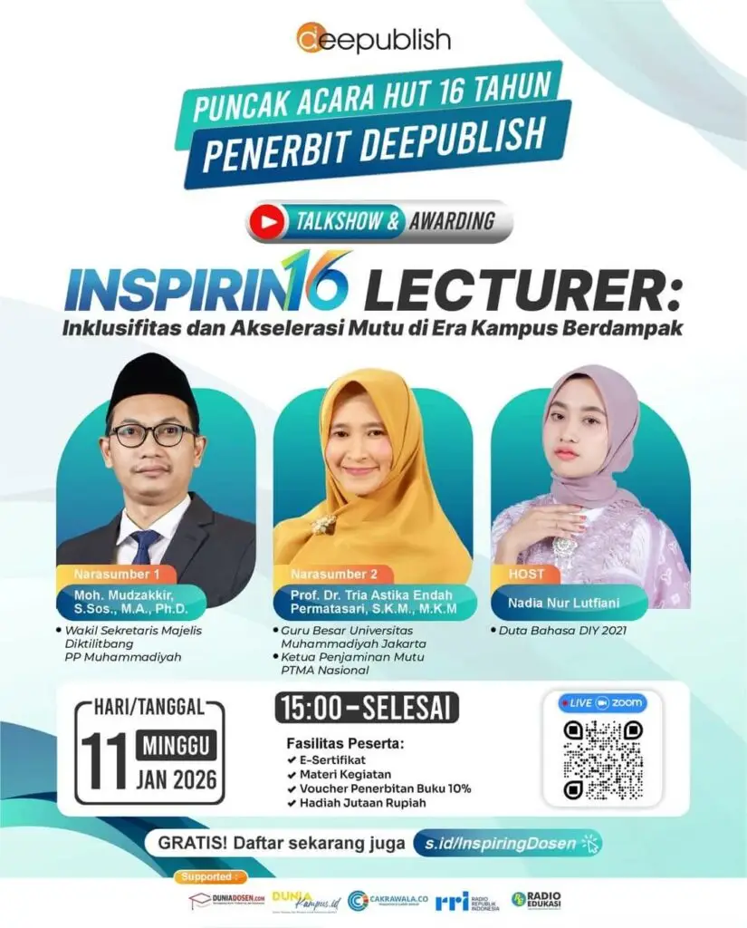 Puncak acara HUT ke-16 Penerbit Deepublish