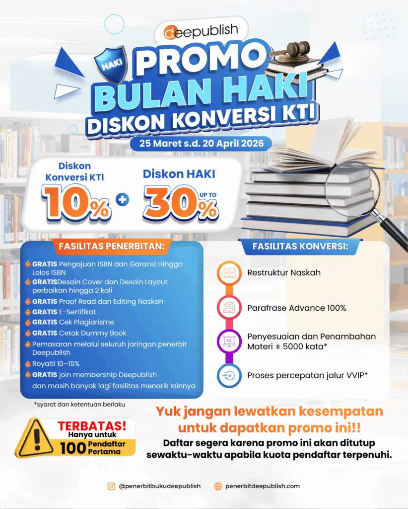 Penerbit Promo Bulan HAKI 2026 Konversi KTI