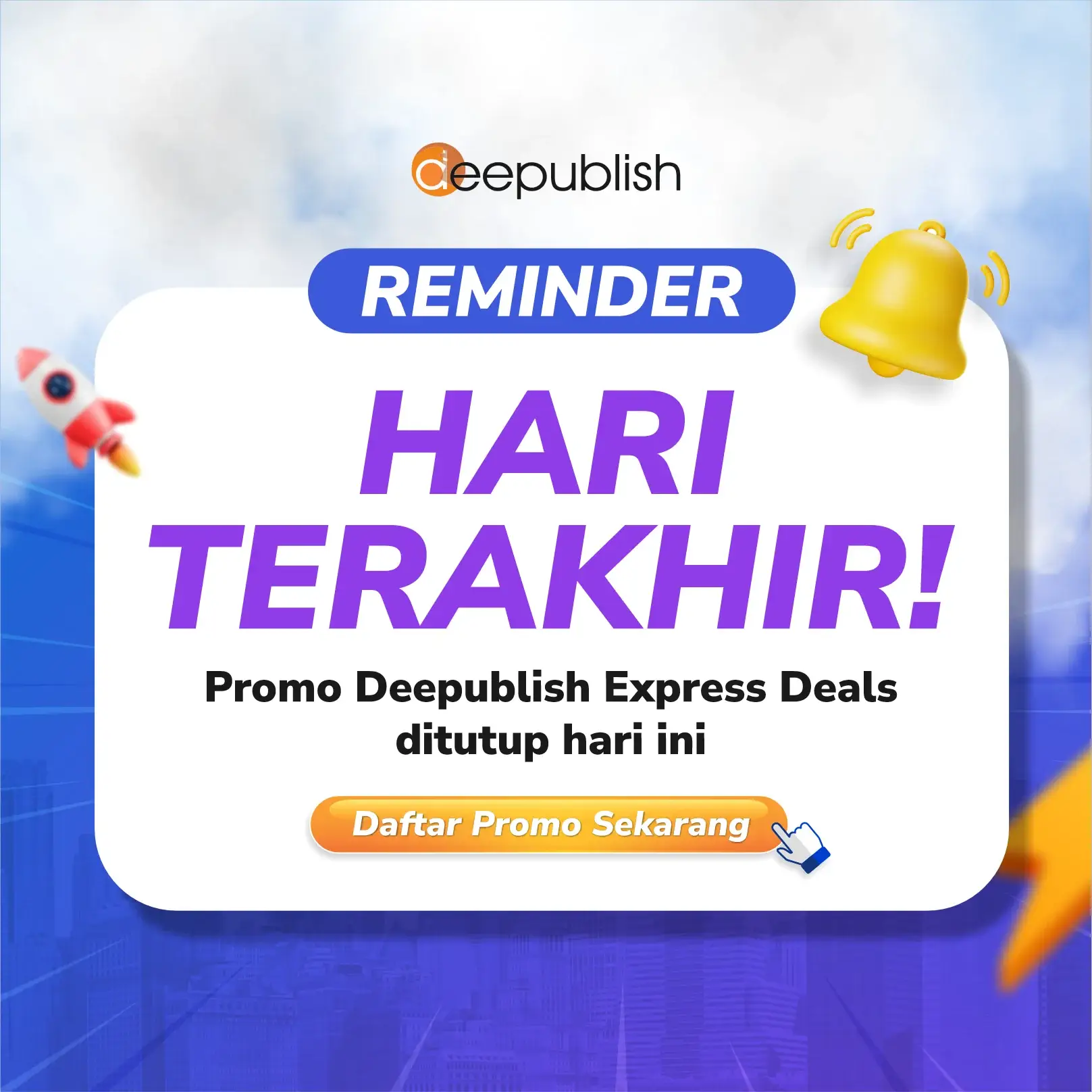 Penerbit Web Banner Reminder last day