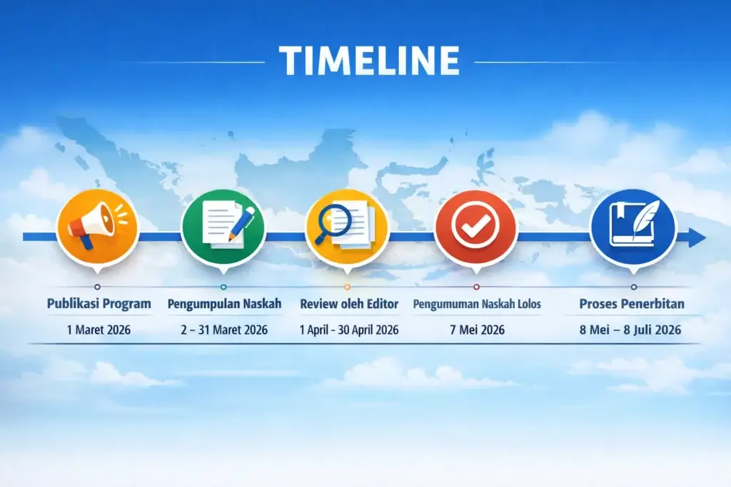 Timeline event Bunga Rampai Penerbit Deepublish