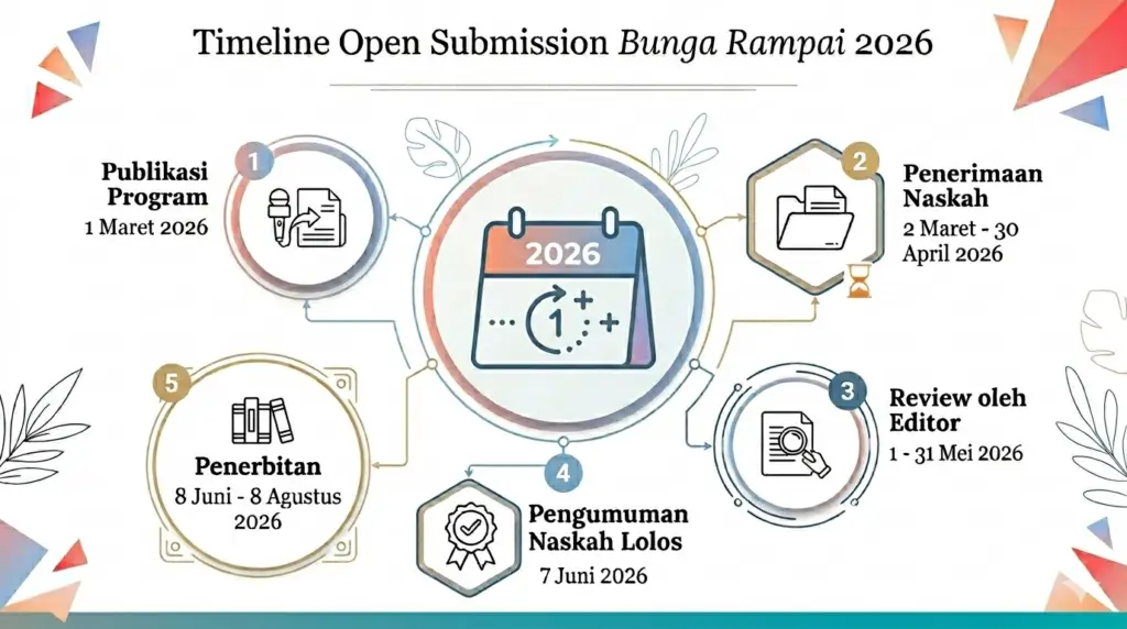 Timeline open submission bunga rampai diperpanjang