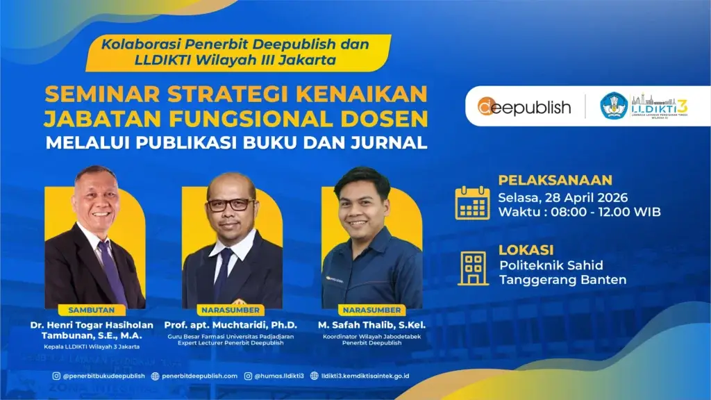 Workshop LLDIKTI Wilayah III Strategi Kenaikan Jabatan Fungsional Dosen Melalui Publikasi Buku dan Jurnal