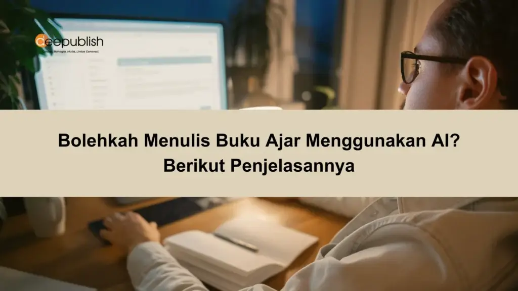 Bolehkah Menulis Buku Ajar Menggunakan AI Berikut Penjelasannya