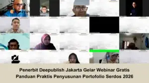 Penerbit Deepublish Jakarta Gelar Webinar Gratis Panduan Praktis Penyusunan Portofolio Serdos 2026