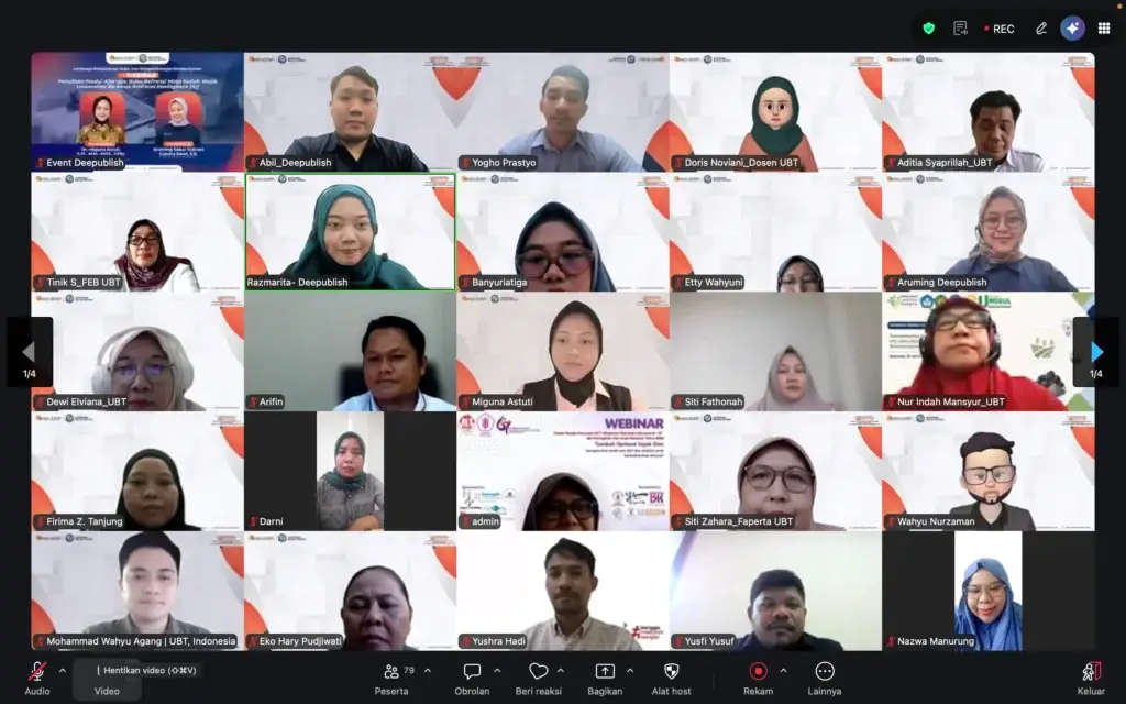 Universitas Borneo Tarakan dan Penerbit Deepublish Gelar Workshop Penulisan Modul Ajar dan Buku Referensi Berbasis AI