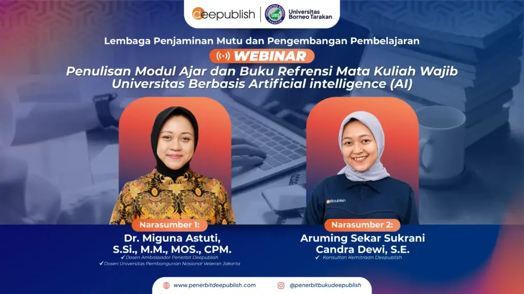 banner webinar Penulisan Modul Ajar dan referensi