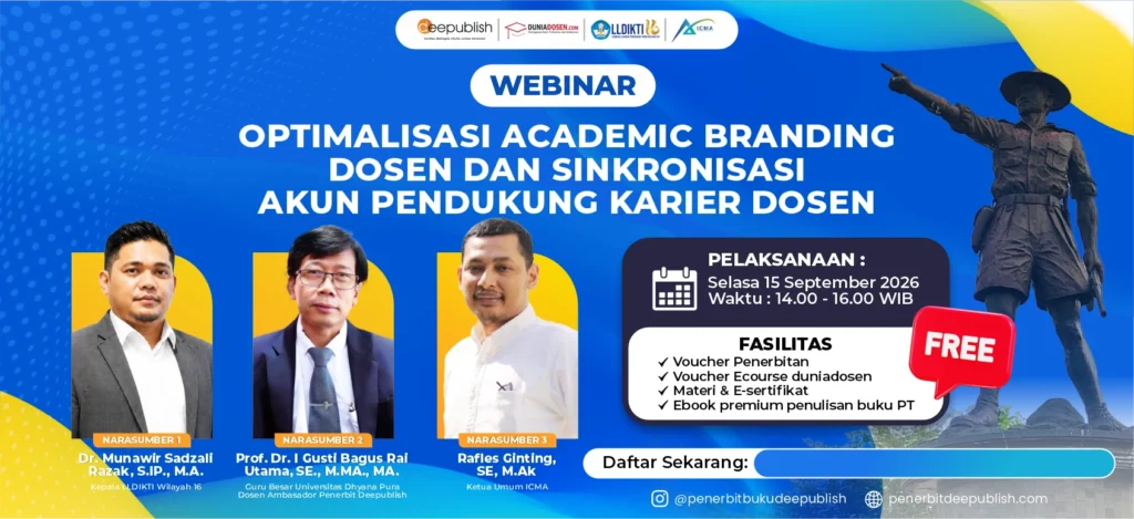 Optimalisasi Academic Branding Dosen dan Sinkronisasi Akun Pendukung Karier Dosen