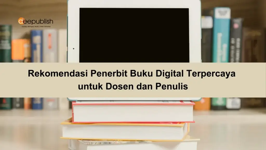 Rekomendasi Penerbit Buku Digital Terpercaya untuk Dosen dan Penulis